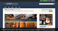 Desktop Screenshot of en.audiofanzine.com