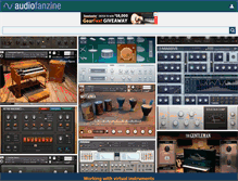 Tablet Screenshot of en.audiofanzine.com